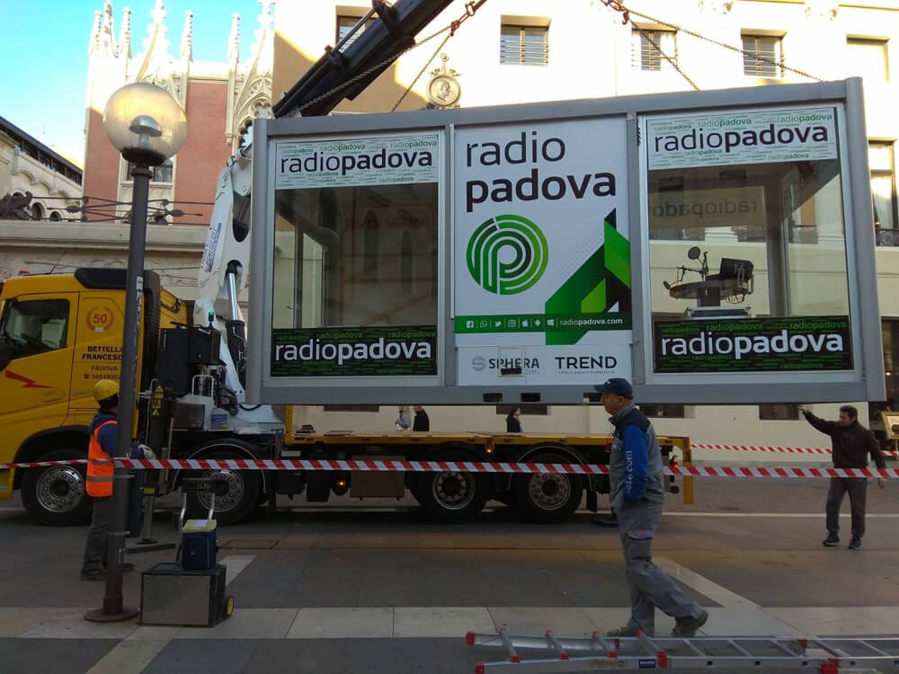 Movimentazione manufatti radio padova