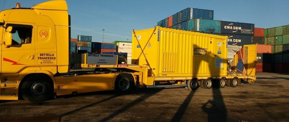 Trasporto container